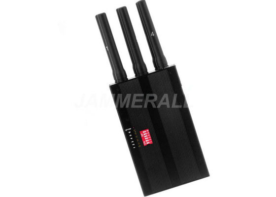 คุณภาพ  Handheld 3G 4G Signal Jammer For Blocking LoJack / GPSL1 / GPSL2 / GPSL5 โรงงาน