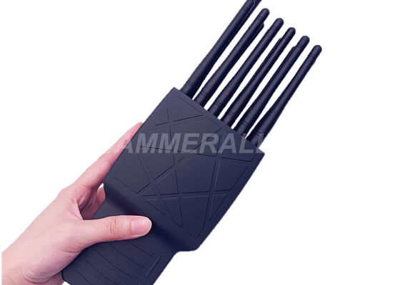คุณภาพ  All - In - One Handheld Cell Phone Jammer For LOJACK GPSL1L2L5 WiFi Signals โรงงาน